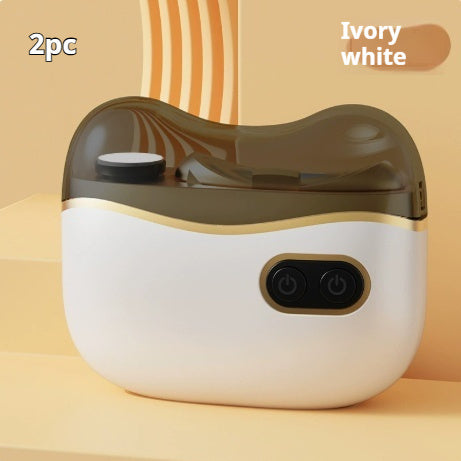 Quiet Portable Electric Nail Clipper - Cordless Rechargeable Nail Trimmer for Home Use, Safe No-Pinch Design for Fingernails and Toenails