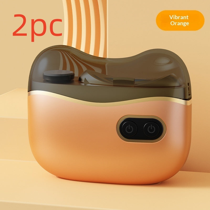 Quiet Portable Electric Nail Clipper - Cordless Rechargeable Nail Trimmer for Home Use, Safe No-Pinch Design for Fingernails and Toenails