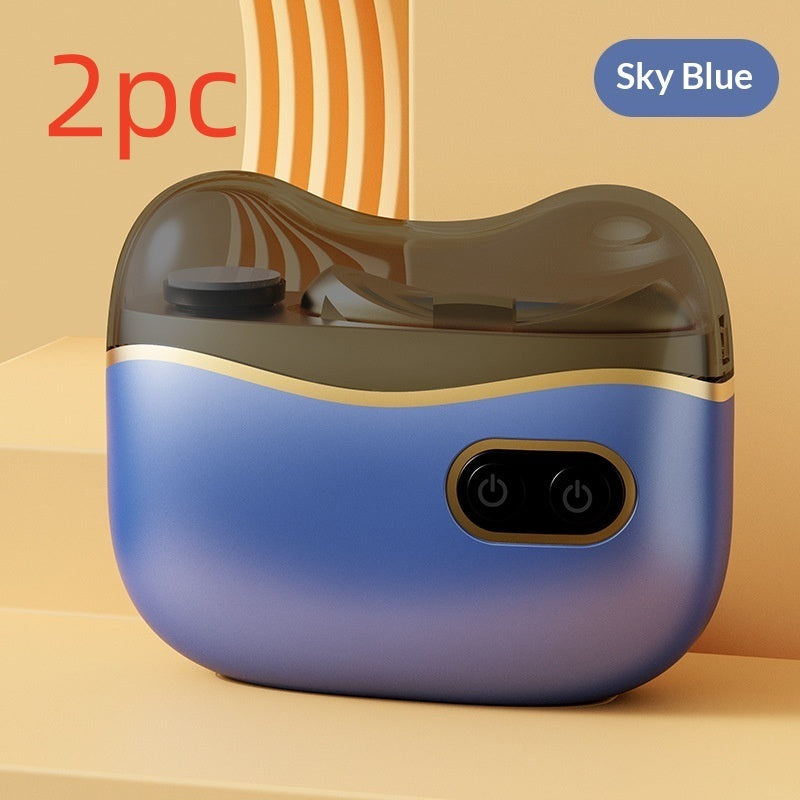 Quiet Portable Electric Nail Clipper - Cordless Rechargeable Nail Trimmer for Home Use, Safe No-Pinch Design for Fingernails and Toenails