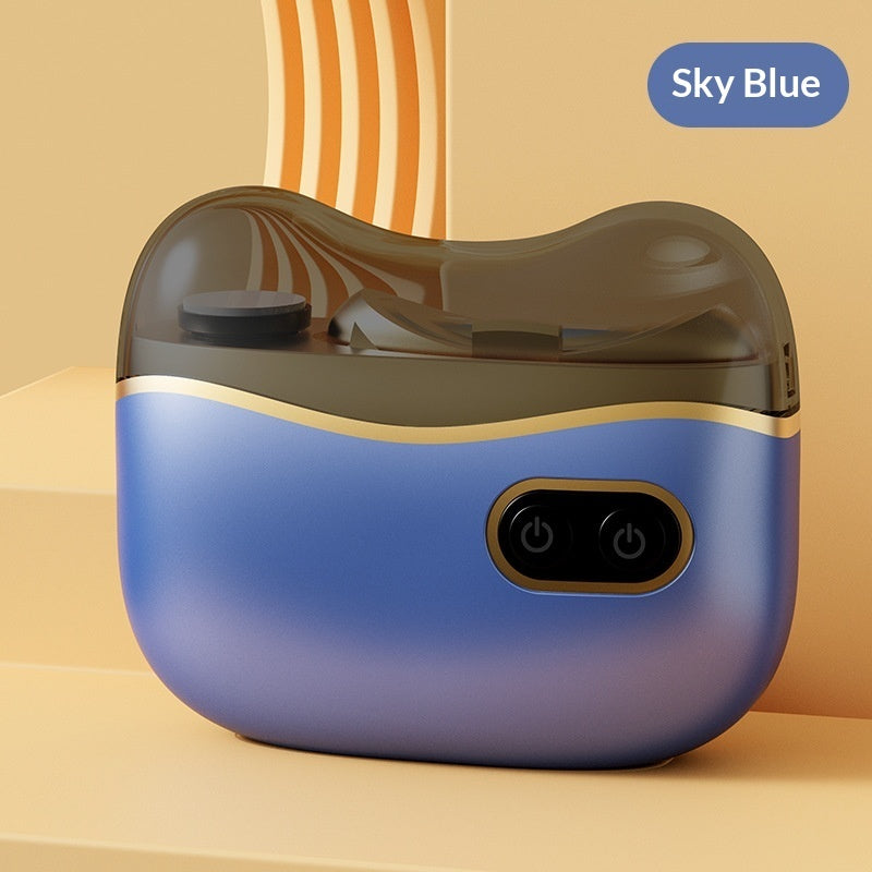 Quiet Portable Electric Nail Clipper - Cordless Rechargeable Nail Trimmer for Home Use, Safe No-Pinch Design for Fingernails and Toenails