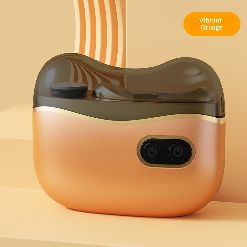 Quiet Portable Electric Nail Clipper - Cordless Rechargeable Nail Trimmer for Home Use, Safe No-Pinch Design for Fingernails and Toenails