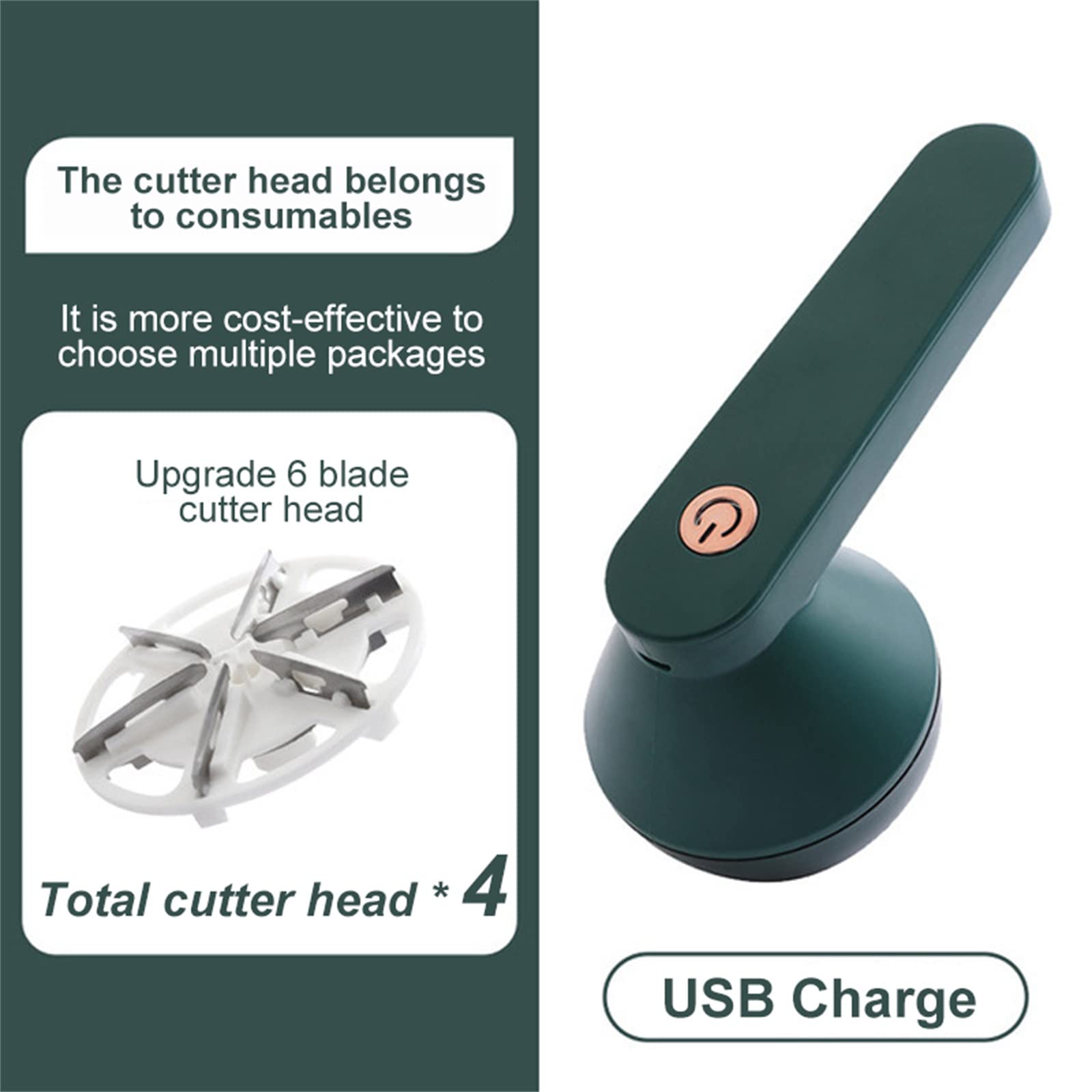 Portable Electric Lint Remover for Clothes, USB Rechargeable