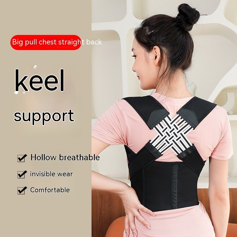 Unisex Chest Lift Posture Corrector Brace for Daily Support